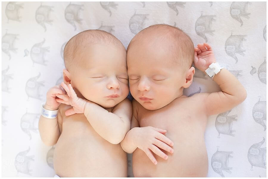 newborn baby twin boys