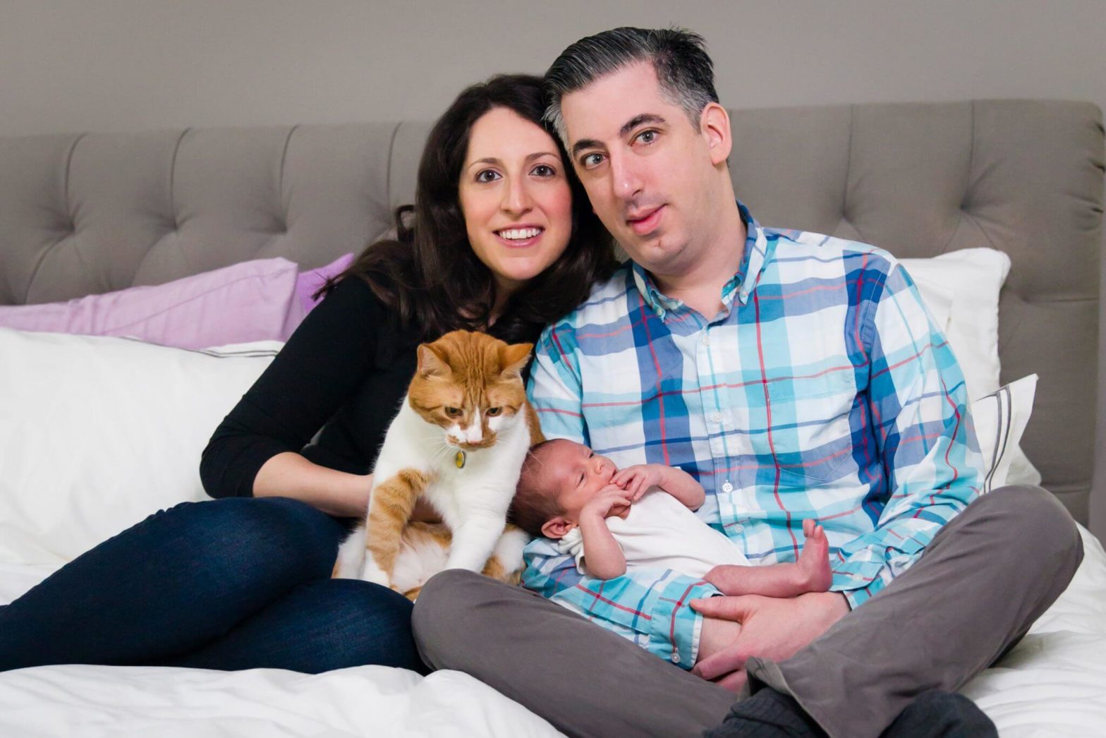 Pittsburgh Lifestyle Newborn Photographer | Baby Louis | Mt Lebanon, PA